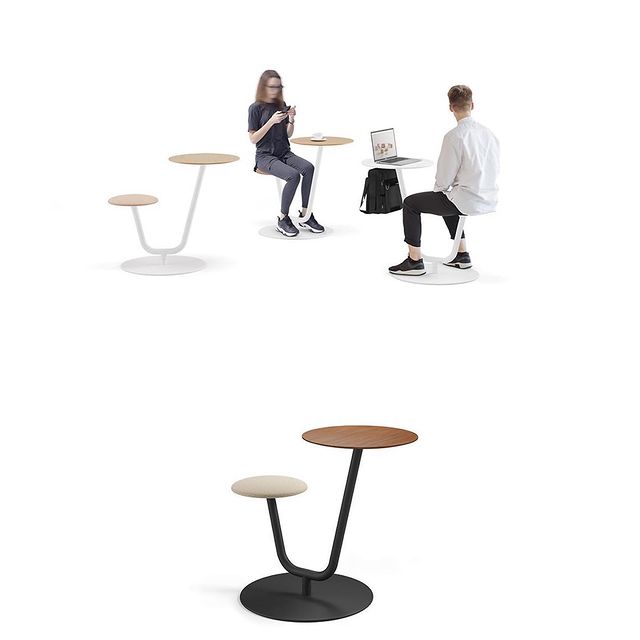 We love this innovative product from Viccarbe. Solar is a disruptive swivel table concept designed by Marc Krusin, that leads to new ways of working and collaborating for both Indoor and Outdoor steges.

Solar table is made up of a table with an integrated seat, which rotates according to the user’s needs, guaranteeing collaboration but also privacy #viccarbe #solartable #steelcase #indoor #outdoor #newwayofworking